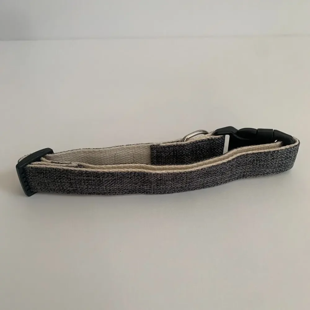 Pawsitive Adjustable Hemp Dog Collar Size L 16